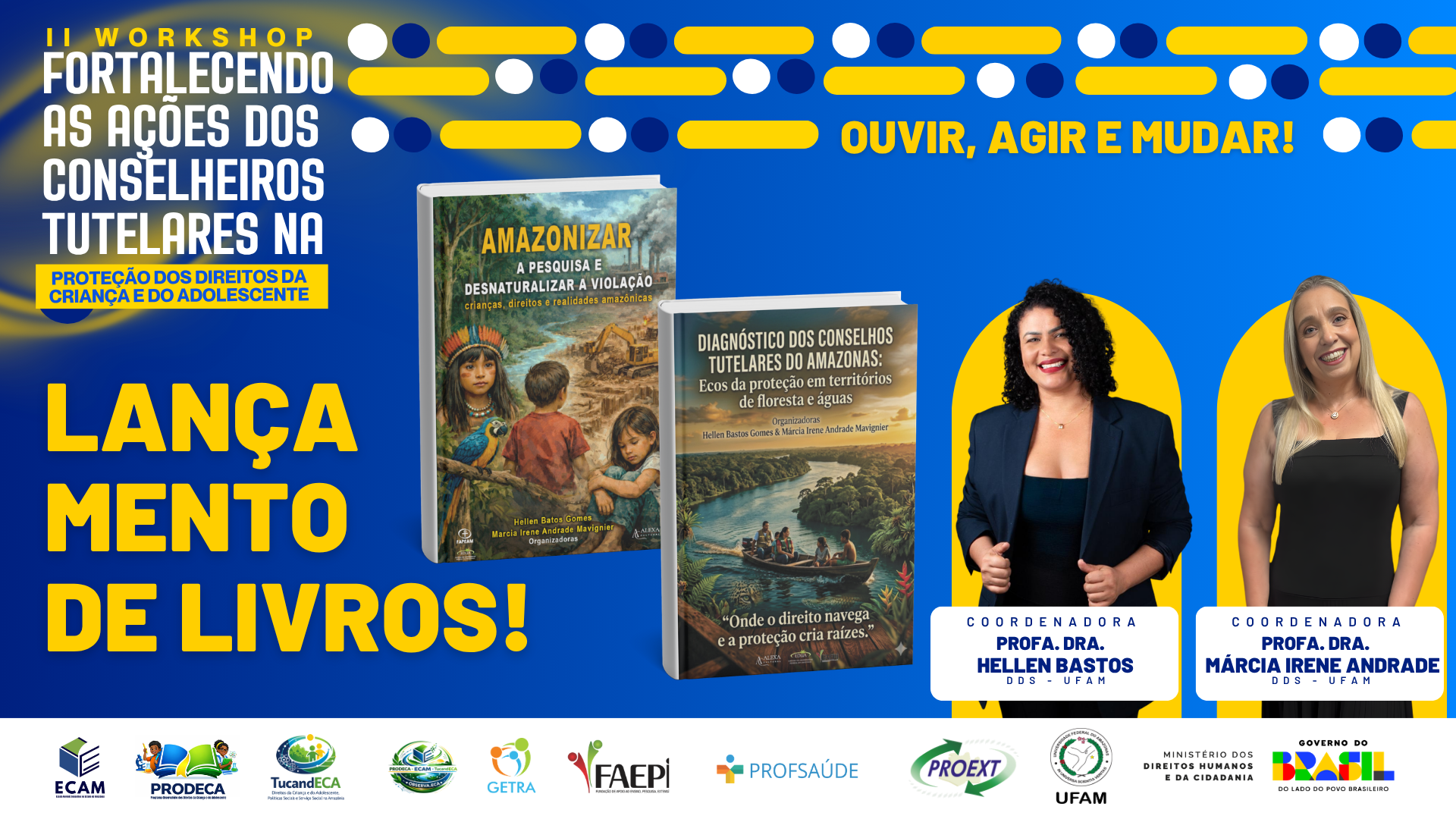 Lançamento de livros!