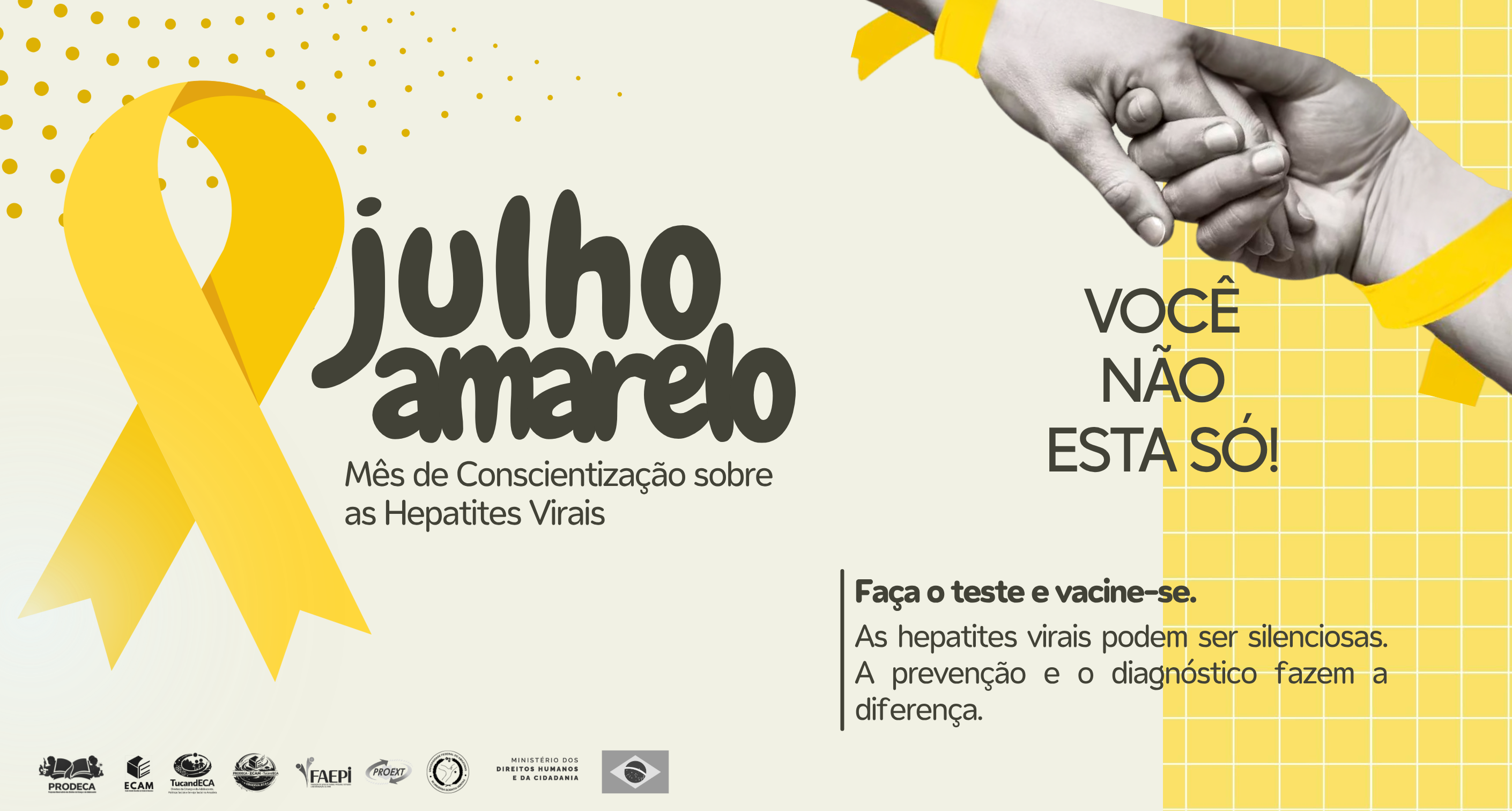 Julho Amarelo: Conscientização, Prevenção e Combate às Hepatites Virais.